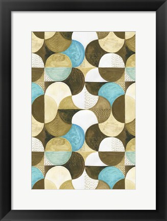 Framed Geometric II Print