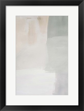 Framed Soft Abstract Print