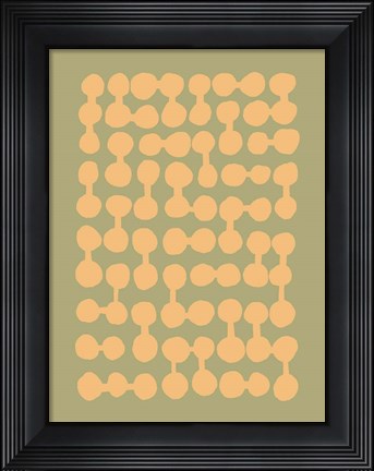 Framed Connected Dots Print