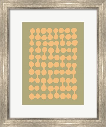 Framed Connected Dots Print