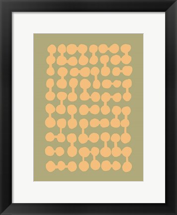 Framed Connected Dots Print