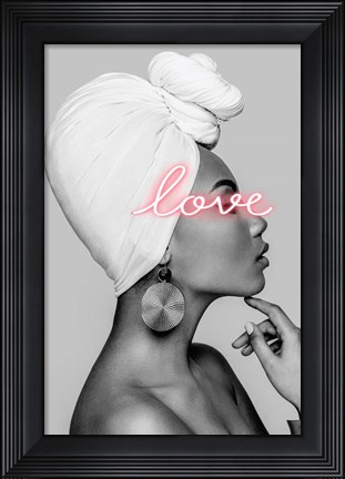 Framed Love Print