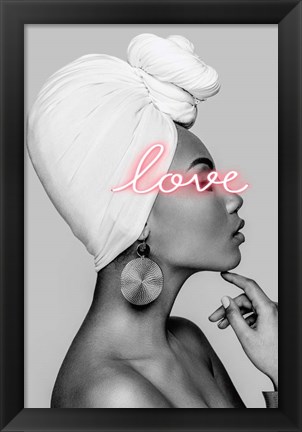 Framed Love Print