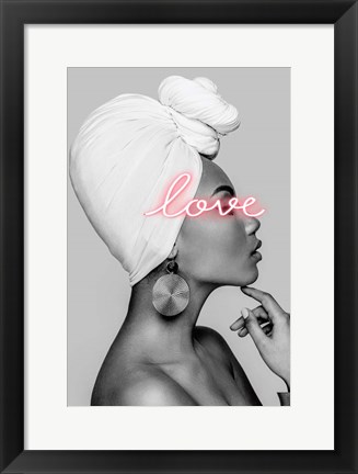 Framed Love Print