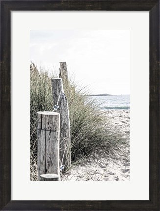 Framed Coastal V Print