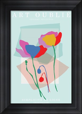 Framed Line Simplicity Print