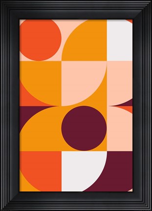 Framed Mid Century Mod II Print