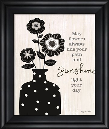 Framed Light Your Way Print