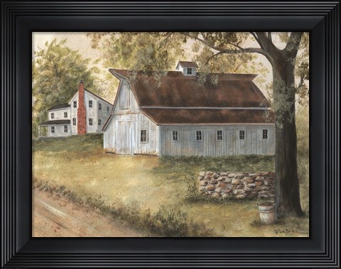 Framed Old Well Print