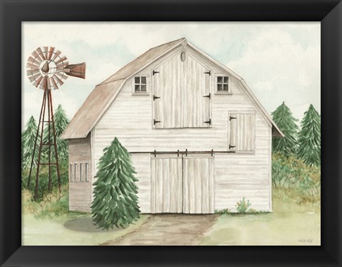 Framed Fenton Farm Print