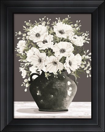 Framed Charming Poppies Print