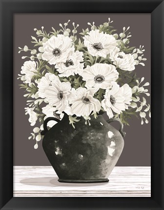 Framed Charming Poppies Print