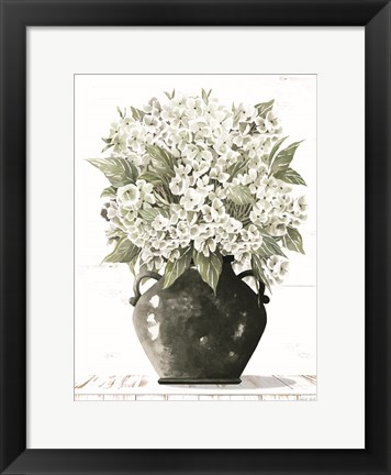 Framed Charming Hortensia Print