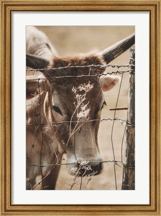 Framed Deep in Thought Print