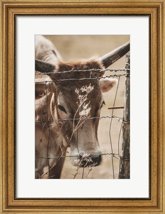 Framed Deep in Thought Print