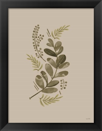 Framed Cream Bough I Print