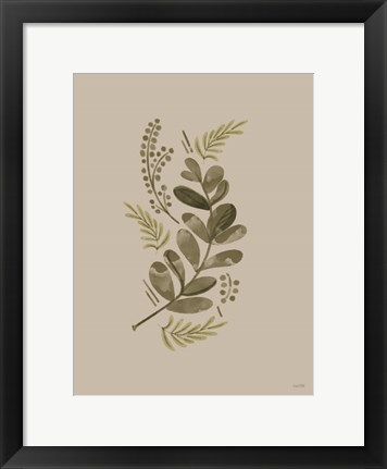 Framed Cream Bough I Print