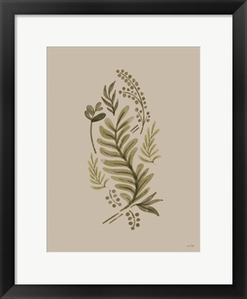 Framed Cream Bough II Print