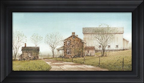 Framed Country Morning Print
