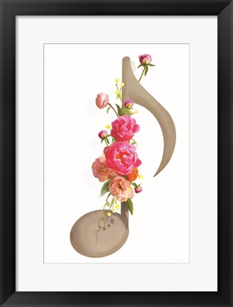 Framed Waltz in the Garden Print