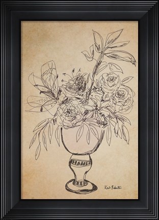 Framed Natural Florist Print