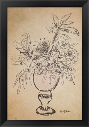 Framed Natural Florist Print