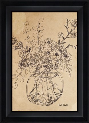 Framed From the Garden Print