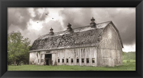 Framed Storm Brewing Print