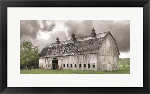 Framed Storm Brewing Print