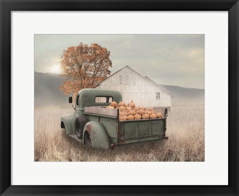 Framed Fall Finds Print