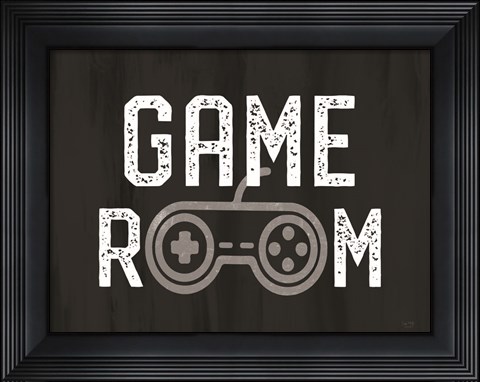Framed Game Room Print