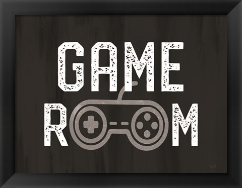 Framed Game Room Print