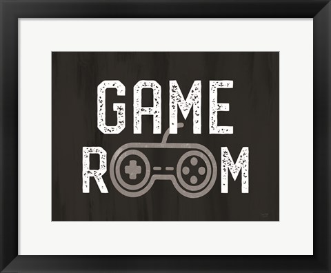 Framed Game Room Print