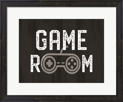 Framed Game Room Print