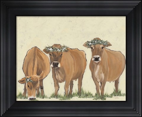 Framed Home is Where My Herd Is Print