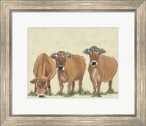 Framed Home is Where My Herd Is Print