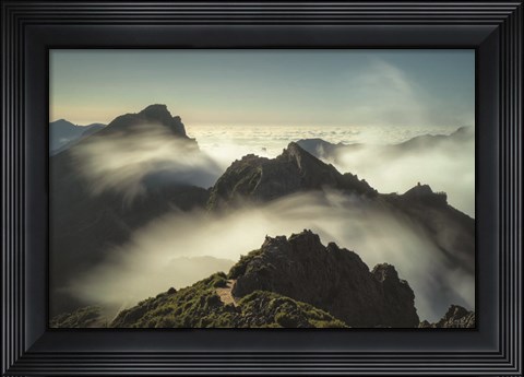 Framed Rolling Clouds Print