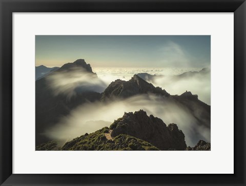 Framed Rolling Clouds Print