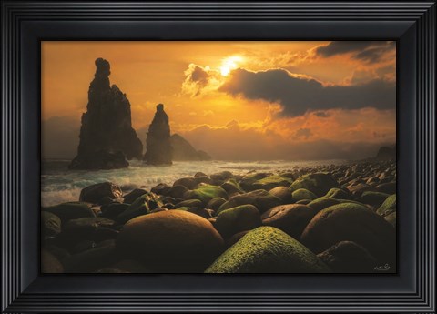 Framed Dreamy Seascape Print