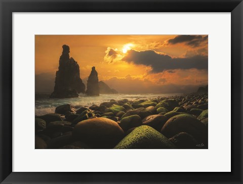 Framed Dreamy Seascape Print