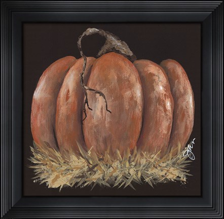 Framed Pumpkin Study Print
