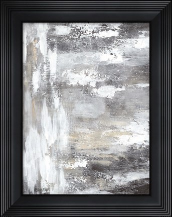 Framed Rain Puddles Print