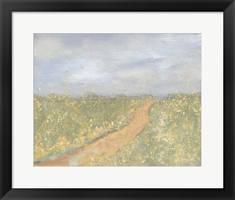 Framed Prairie Path Print