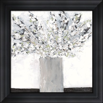 Framed Farmhouse Floral II Print