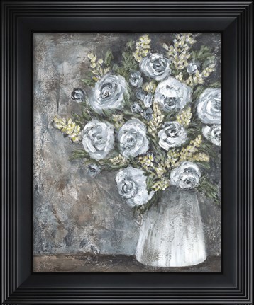 Framed Blue Print