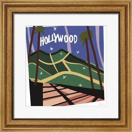 Framed Hollywood Stars Print