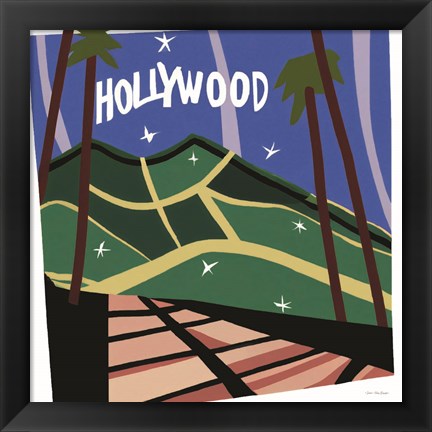 Framed Hollywood Stars Print