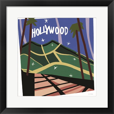 Framed Hollywood Stars Print