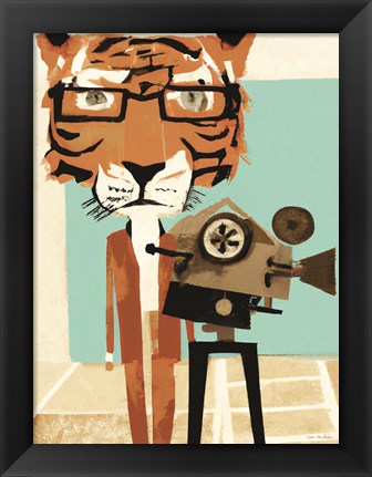 Framed Tiger Movie Director Print