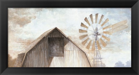 Framed Barn Country Print